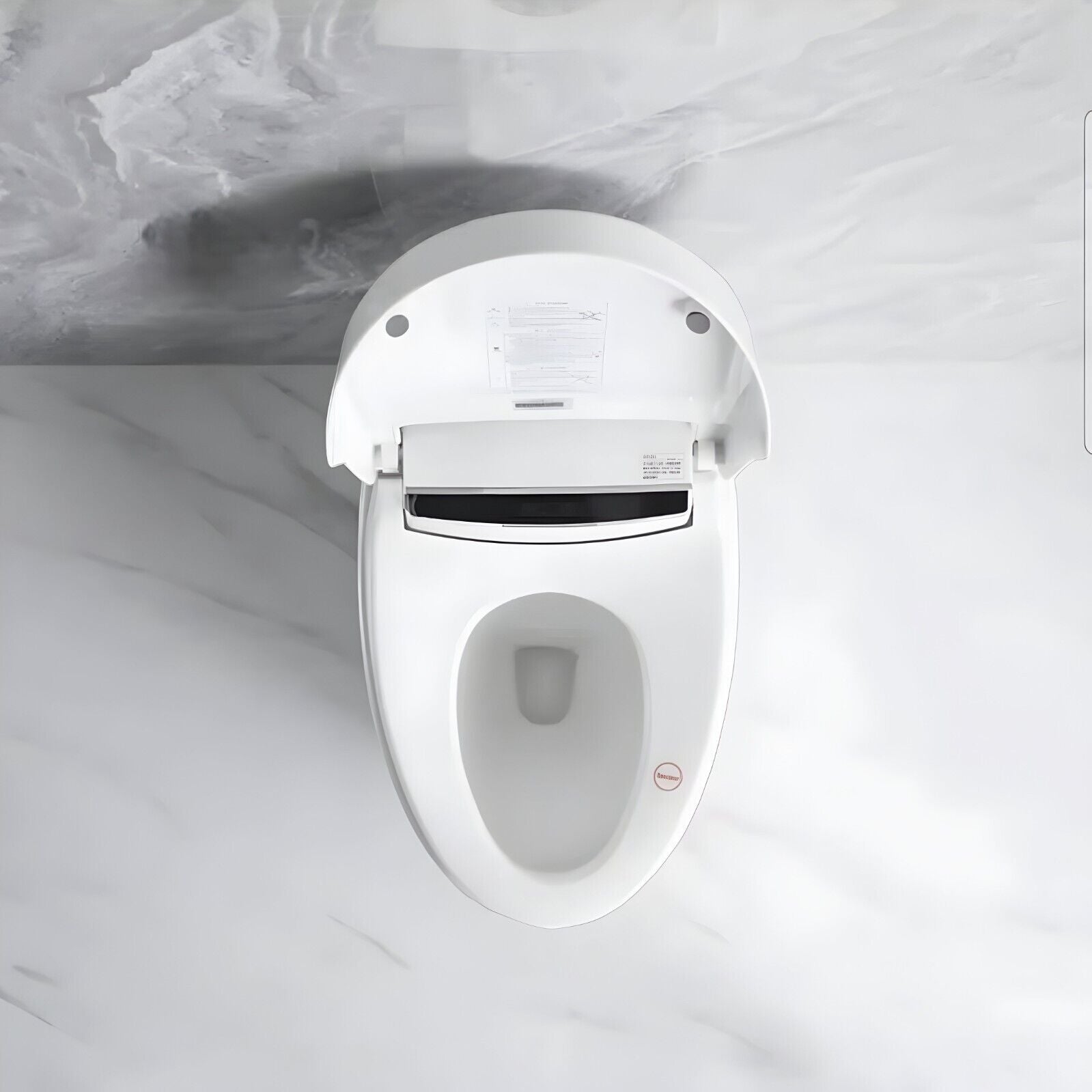 Ceramic Intelligent/Smart Modern Toilet White P-trap Automatic/Remote Controlled