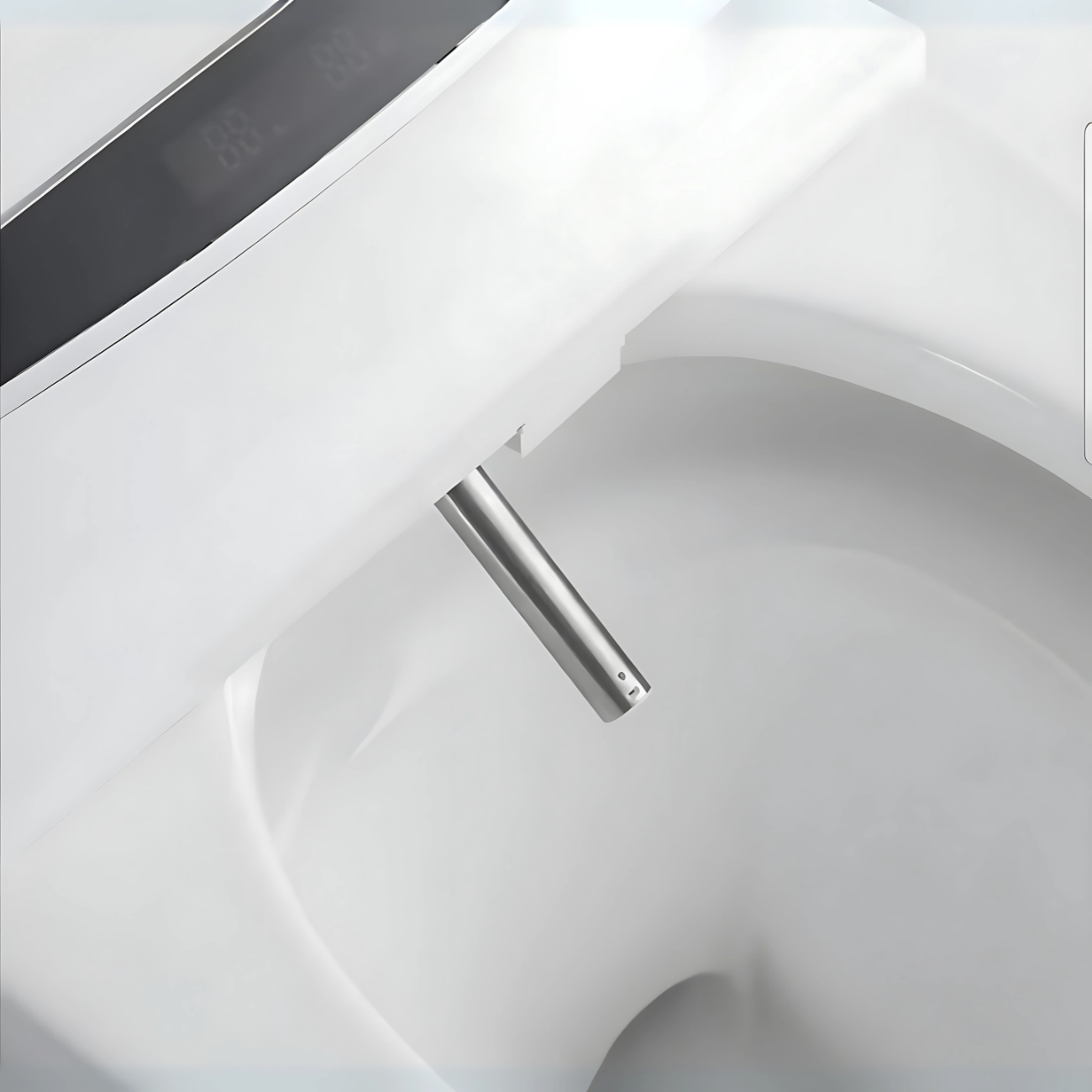 Ceramic Intelligent/Smart Modern Toilet White P-trap Automatic/Remote Controlled